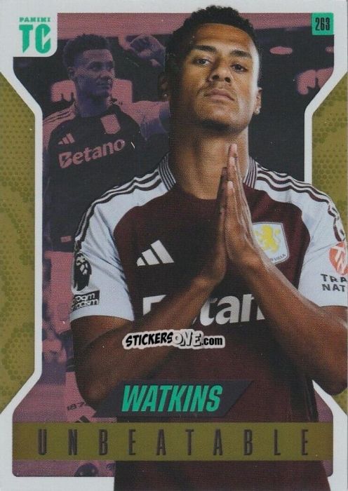 Cromo Ollie Watkins - Premier League Top Class 2025
 n. 263 - Panini