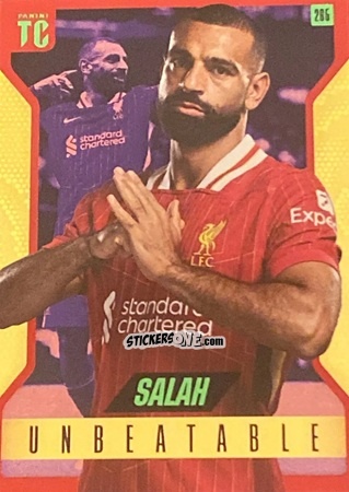 Cromo Mohamed Salah - Premier League Top Class 2025
 n. 265 - Panini