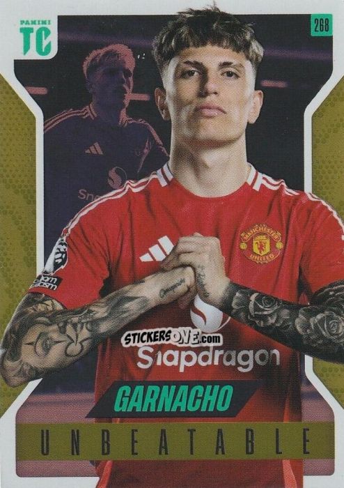 Figurina Alejandro Garnacho - Premier League Top Class 2025
 n. 268 - Panini