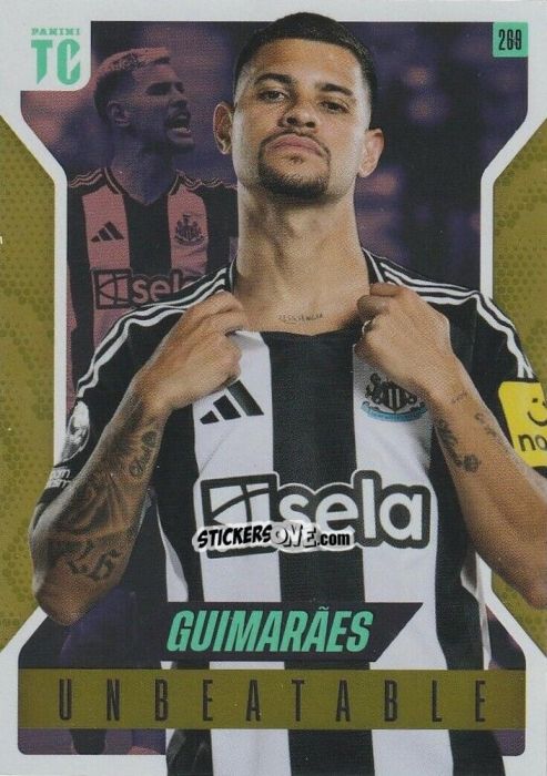 Sticker Bruno Guimarães - Premier League Top Class 2025
 n. 269 - Panini