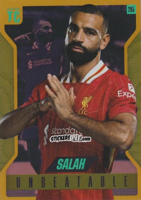 Cromo Mohamed Salah - Premier League Top Class 2025
 n. 265G - Panini