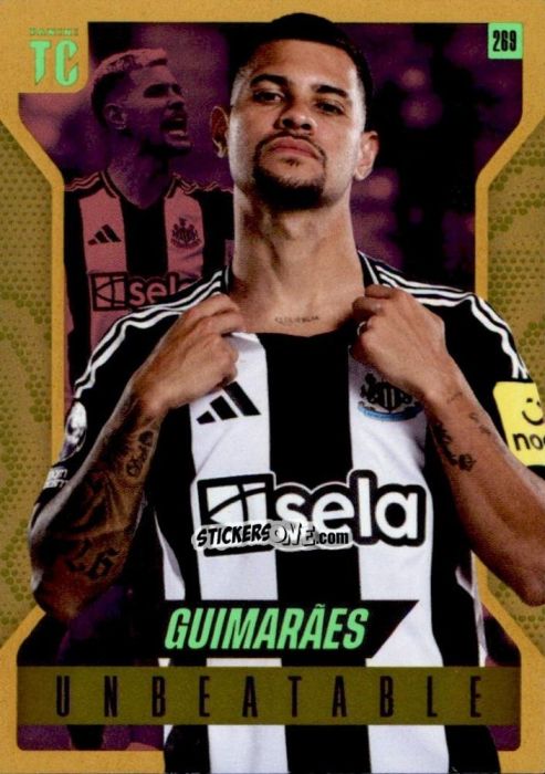 Sticker Bruno Guimarães - Premier League Top Class 2025
 n. 269g - Panini