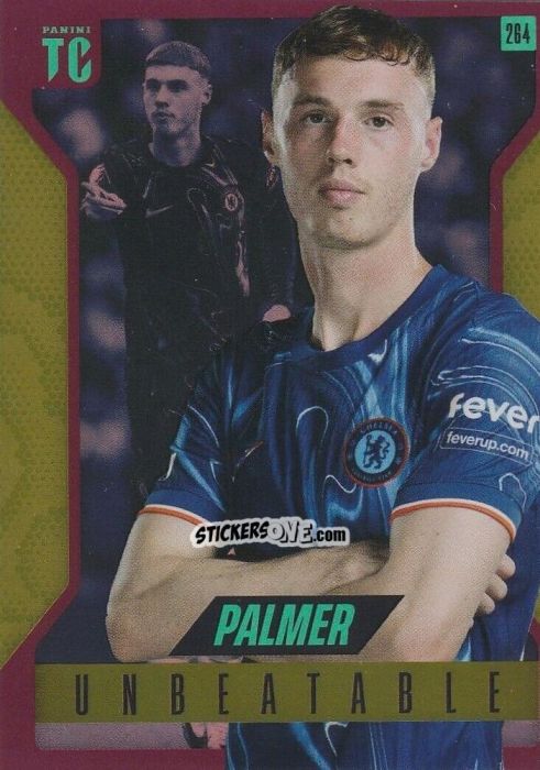 Figurina Cole Palmer - Premier League Top Class 2025
 n. 264p - Panini