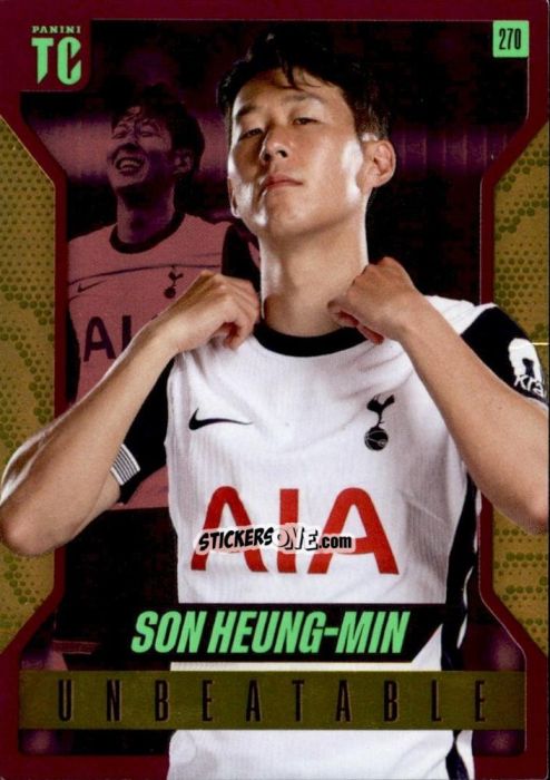 Sticker Son Heung-Min - Premier League Top Class 2025
 n. 270p - Panini
