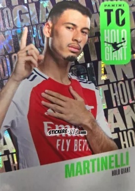 Sticker Gabriel Martinelli - Premier League Top Class 2025
 n. HG9 - Panini