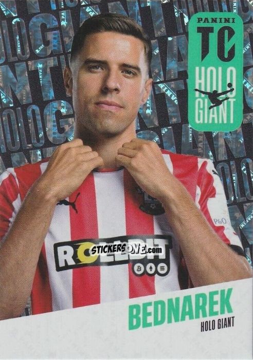 Sticker Jan Bednarek - Premier League Top Class 2025
 n. HG12 - Panini