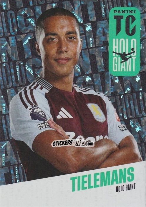 Sticker Youri Tielemans - Premier League Top Class 2025
 n. HG25 - Panini