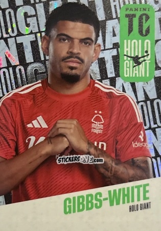Sticker Gibbs-White - Premier League Top Class 2025
 n. HG14 - Panini
