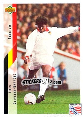 Cromo Luis Oliveira-Barroso - World Cup USA 1994. Contenders English/Spanish n. 114 - Upper Deck
