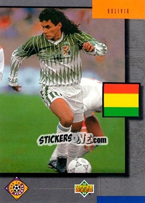 Cromo Bolivia - World Cup USA 1994. Contenders English/Spanish n. 318 - Upper Deck