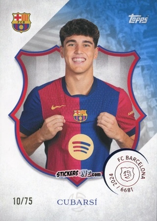 Sticker Pau Cubarsí - FC Barcelona 125th Anniversary
 n. 5 - Topps
