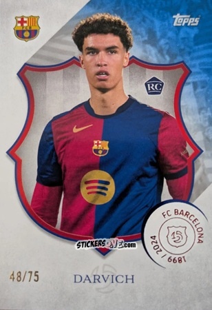 Sticker Noah Darvich - FC Barcelona 125th Anniversary
 n. 6 - Topps