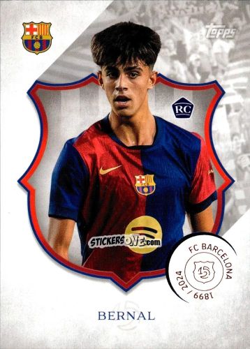 Cromo Marc Bernal - FC Barcelona 125th Anniversary
 n. 11 - Topps
