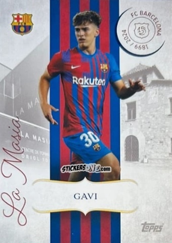 Sticker Gavi - FC Barcelona 125th Anniversary
 n. LM-2 - Topps