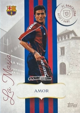Figurina Guillermo Amor - FC Barcelona 125th Anniversary
 n. LM-6 - Topps