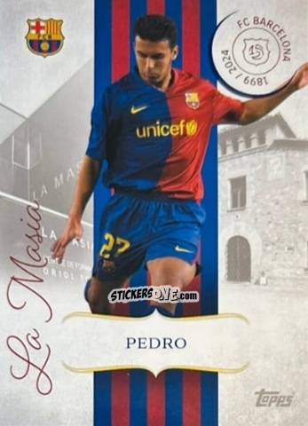 Figurina Pedro Rodríguez - FC Barcelona 125th Anniversary
 n. LM-11 - Topps
