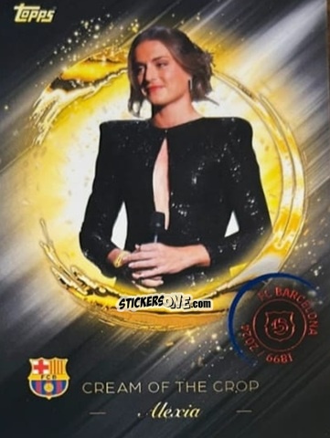 Sticker Alexia Putellas - FC Barcelona 125th Anniversary
 n. CR-1 - Topps