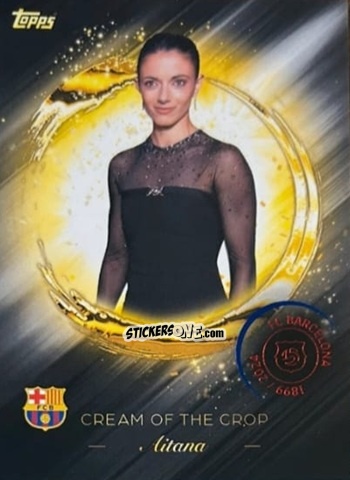 Cromo Aitana Bonmatí - FC Barcelona 125th Anniversary
 n. CR-2 - Topps