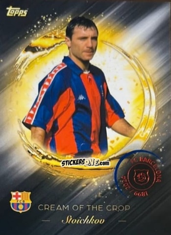 Figurina Hristo Stoichkov - FC Barcelona 125th Anniversary
 n. CR-4 - Topps