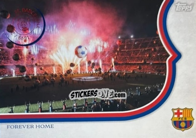 Cromo Camp Nou - FC Barcelona 125th Anniversary
 n. FH-2 - Topps