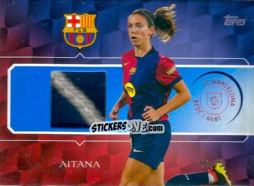Cromo Aitana Bonmatí - FC Barcelona 125th Anniversary
 n. GN-AB - Topps