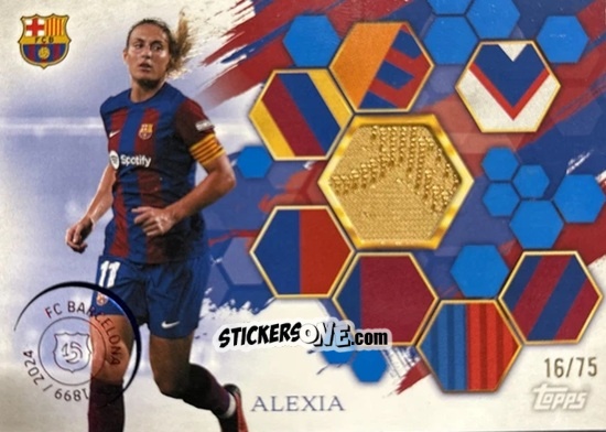Sticker Alexia Putellas - FC Barcelona 125th Anniversary
 n. JR-AP - Topps