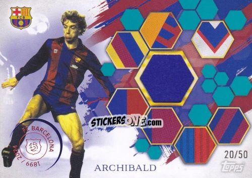 Sticker Steve Archibald - FC Barcelona 125th Anniversary
 n. JR-SA - Topps