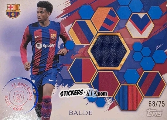 Sticker Alejandro Balde - FC Barcelona 125th Anniversary
 n. LR-BL - Topps