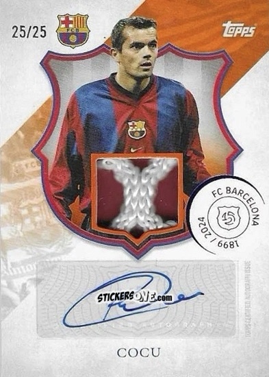 Figurina Phillip Cocu - FC Barcelona 125th Anniversary
 n. LR-PC - Topps