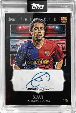 Sticker Xavi - Fc Barcelona Triplete 2008/09
 n. 6 - Topps
