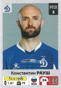 Figurina Константин Рауш / Konstantin Rausch - Russian Premier League 2020-2021 n. 139 - Panini