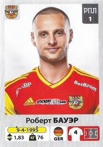 Cromo Роберт Бауэр - Russian Premier League 2020-2021 n. 178 - Panini