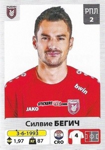 Sticker Силвие Бегич / Silvije Begic - Russian Premier League 2020-2021 n. 216 - Panini