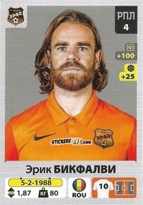 Sticker Эрик Бикфалви / Eric Bicfalvi - Russian Premier League 2020-2021 n. 243 - Panini