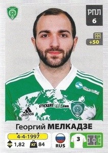 Sticker Георгий Мелкадзе - Russian Premier League 2020-2021 n. 285 - Panini