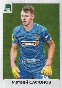 Figurina Матвей Сафонов - Russian Premier League 2020-2021 n. 360 - Panini