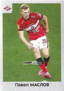 Figurina Павел Маслов - Russian Premier League 2020-2021 n. 365 - Panini