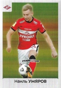 Figurina Наиль Умяров - Russian Premier League 2020-2021 n. 367 - Panini