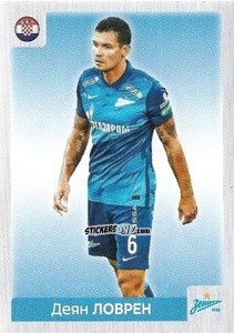 Figurina Деян Ловрен / Dejan Lovren - Russian Premier League 2020-2021 n. 388 - Panini
