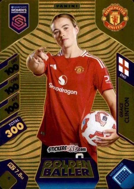 Sticker Grace Clinton - Barclays Women’s Super League 2025. Adrenalyn XL
 n. 6 - Panini