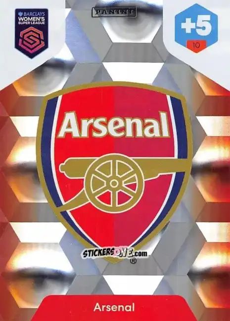 Cromo Club Badge - Barclays Women’s Super League 2025. Adrenalyn XL
 n. 10 - Panini