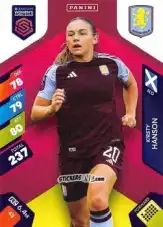 Sticker Kirsty Hanson - Barclays Women’s Super League 2025. Adrenalyn XL
 n. 43 - Panini