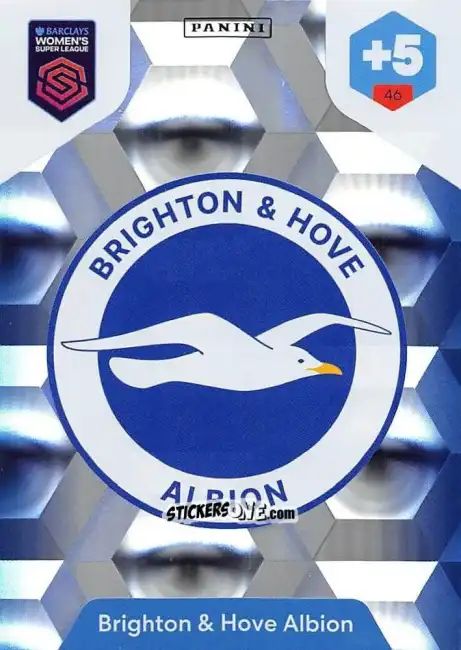 Cromo Club Badge - Barclays Women’s Super League 2025. Adrenalyn XL
 n. 46 - Panini
