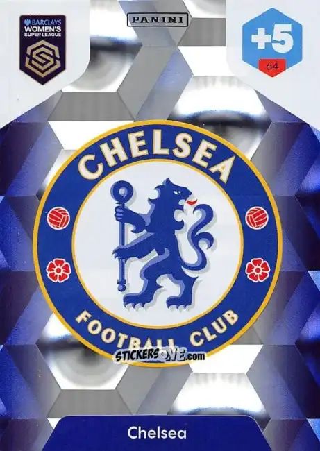 Cromo Club Badge - Barclays Women’s Super League 2025. Adrenalyn XL
 n. 64 - Panini