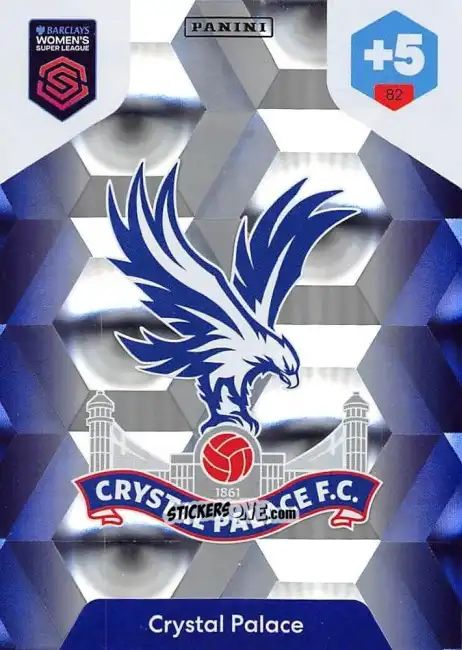 Cromo Club Badge - Barclays Women’s Super League 2025. Adrenalyn XL
 n. 82 - Panini