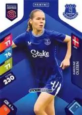 Sticker Karoline Olesen - Barclays Women’s Super League 2025. Adrenalyn XL
 n. 113 - Panini