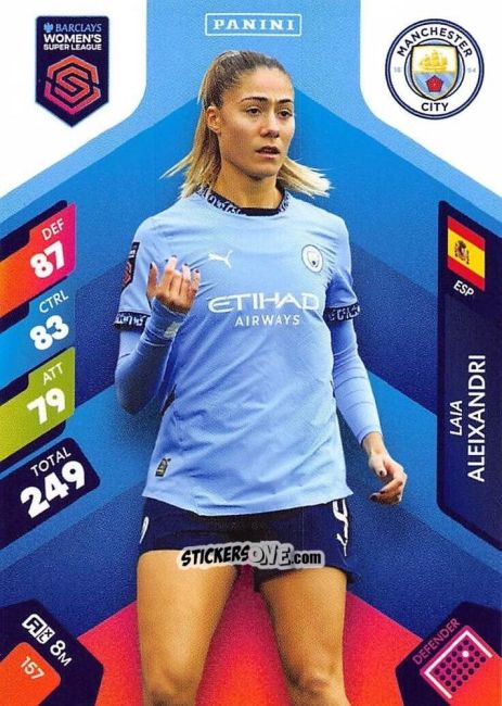 Sticker Laia Aleixandri - Barclays Women’s Super League 2025. Adrenalyn XL
 n. 157 - Panini
