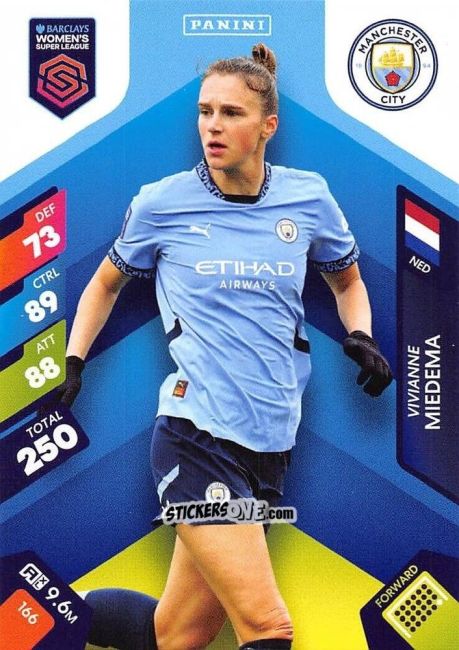 Sticker Vivianne Miedema - Barclays Women’s Super League 2025. Adrenalyn XL
 n. 166 - Panini