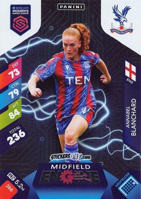 Cromo Annabel Blanchard - Barclays Women’s Super League 2025. Adrenalyn XL
 n. 266 - Panini