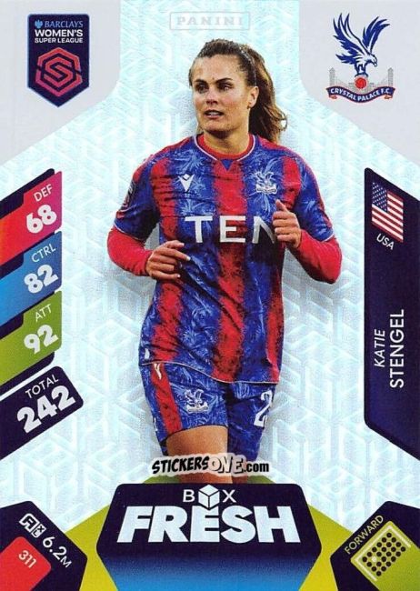 Cromo Katie Stengel - Barclays Women’s Super League 2025. Adrenalyn XL
 n. 311 - Panini